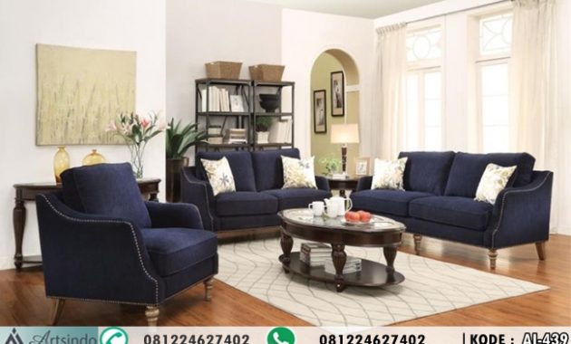 Satu Set Sofa Tamu Murah Model Minimalis HP-439
