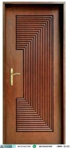 Pintu Kamar Kayu Jati Terbaik Motif 3D