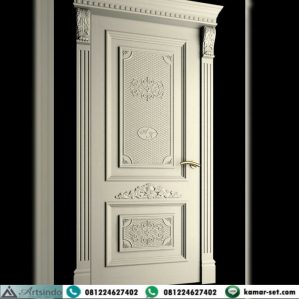 Desain Pintu Mewah Klasik Elegan