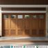 Pintu Garasi Minimalis Modern Kayu Jati Perhutani Terbaru