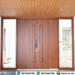 Pintu Minimalis Kayu Jati Rumah Mewah Model Terbaru