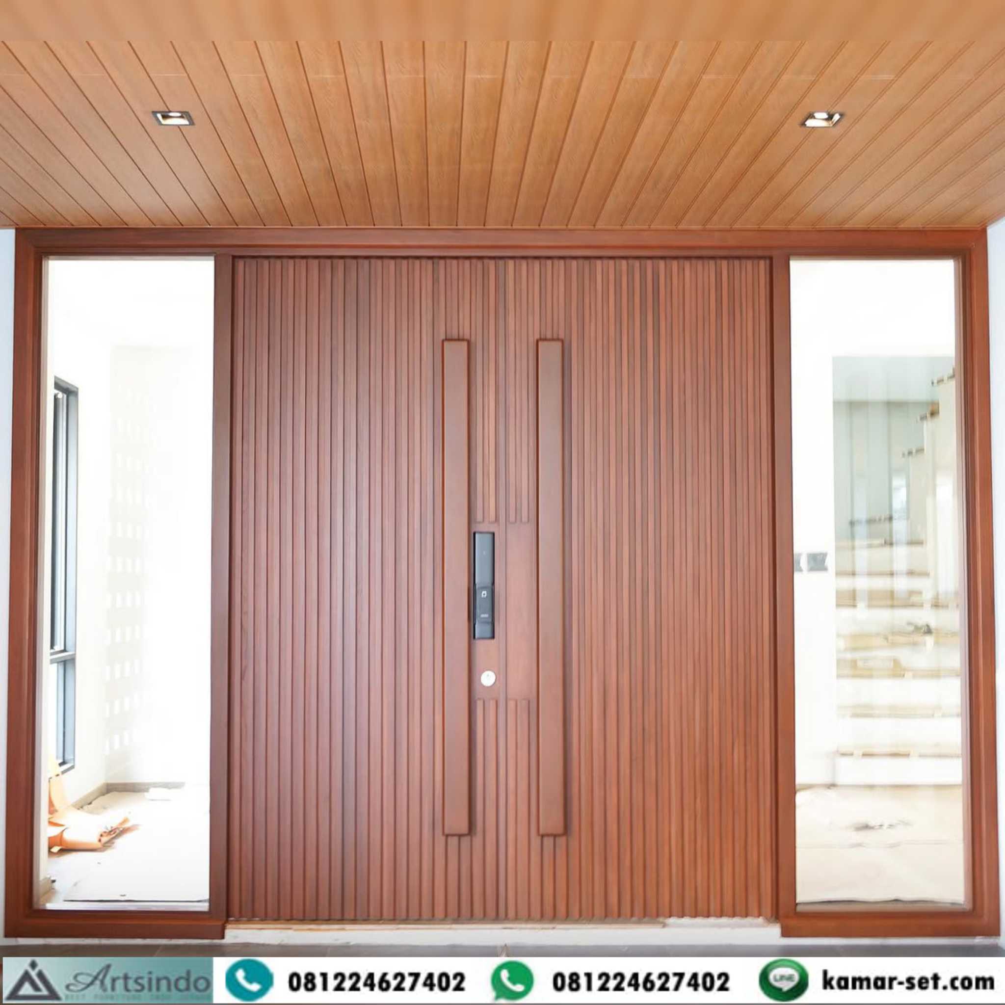 Pintu Minimalis Kayu Jati Rumah Mewah Model Terbaru