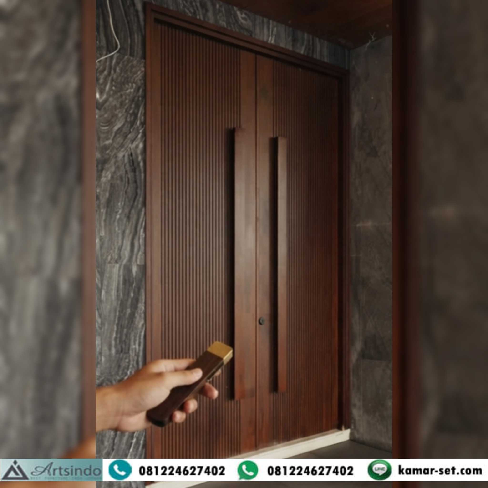Kusen Pintu Rumah Minimalis Kayu Jati